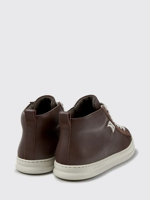 Camper Runner High-Top Smooth Leather with XL Extralight Sole Brown (K300550-003RUNNER0)