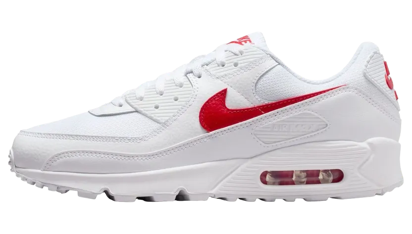 Nike Air Max 90 “White University Red” (DM0029-120)
