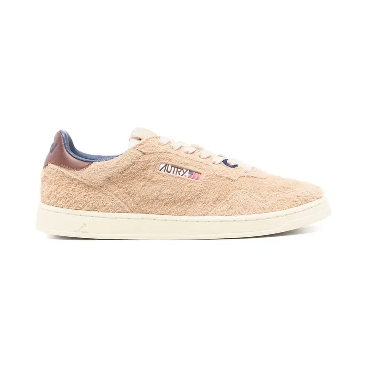 Autry Medalist Sneakers aus Wildleder – Nude (FLLMUL06)