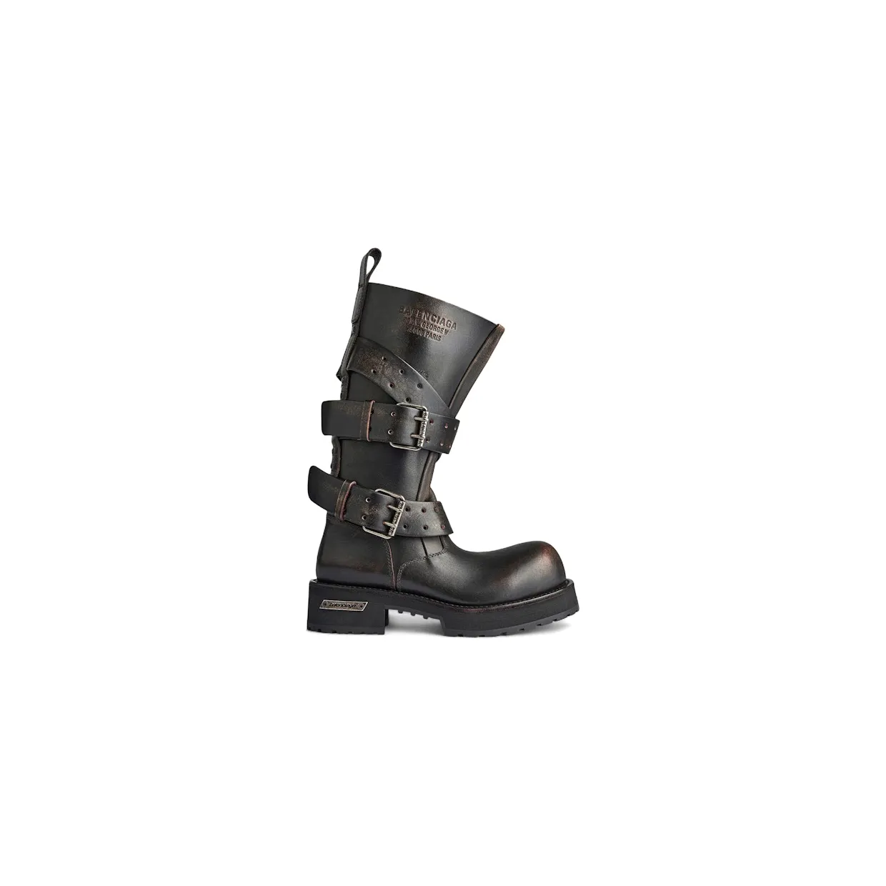 Balenciaga Venom High Boot Brown (857604 WBEQ3 2824)
