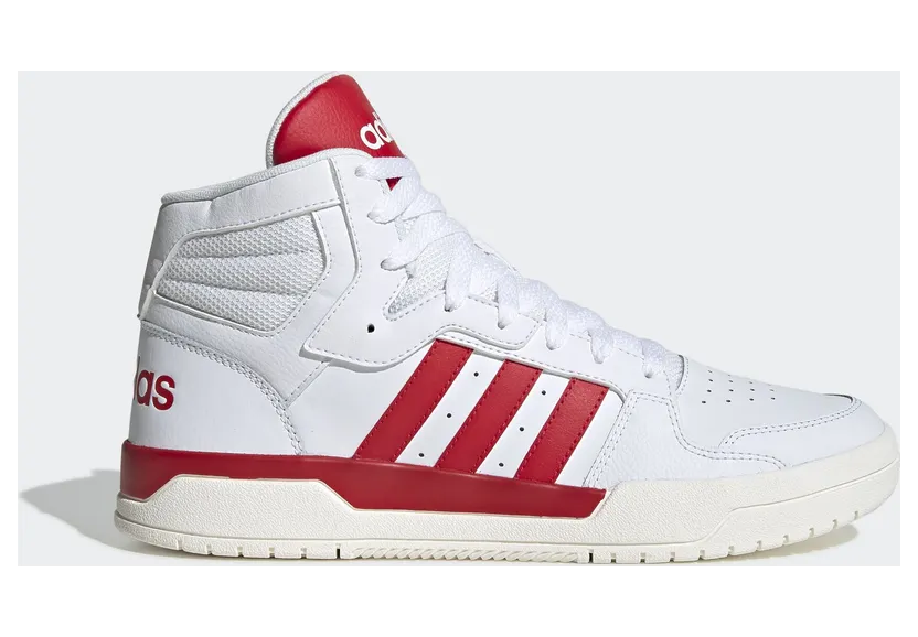 Adidas Entrap Mid ‘White Scarlet’ Cloud White/Scarlet/Cloud White (EG4310)