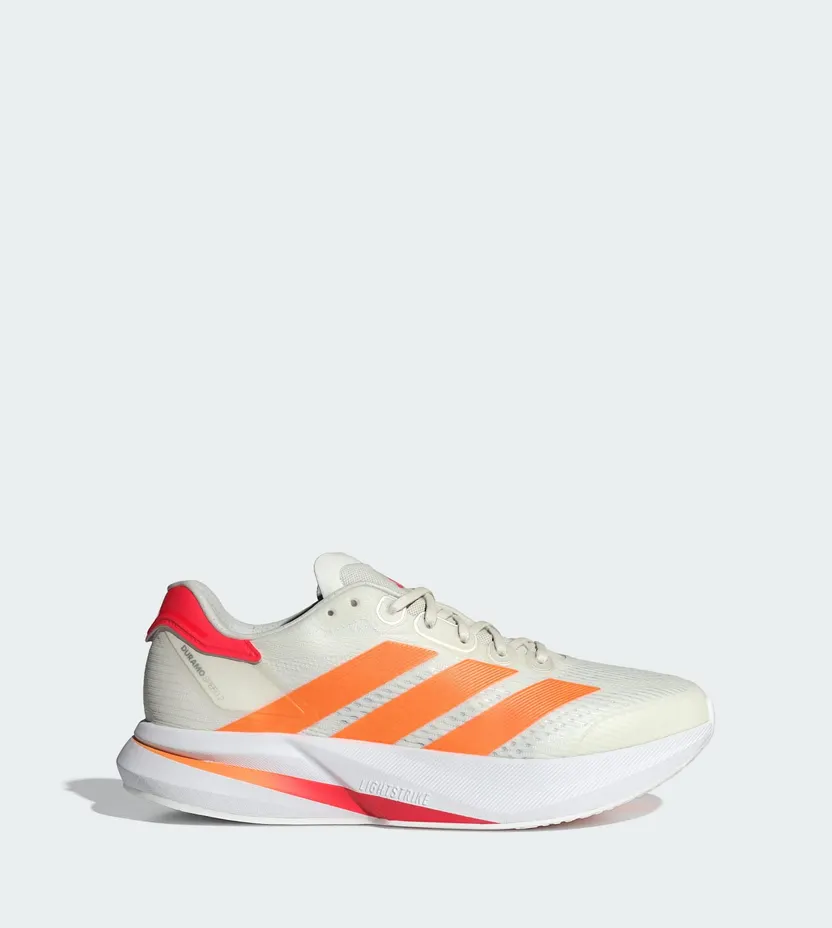 Adidas Duramo Speed 2 Hardloopschoenen Off White / Lucid Orange / Lucid Red (JQ0625)