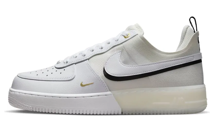 Nike Air Force 1 React Low White Sail Black Brand New (DQ7669-100)