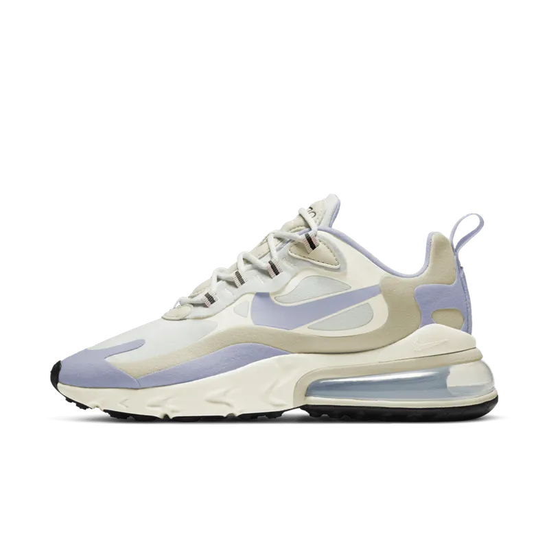 Nike Air Max 270 React Fossil Ghost (W) Summit White/Fossil-Sail-Ghost (CT1287-100)
