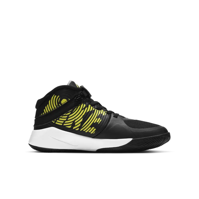 Nike Team Hustle D 9 FlyEase Older Kids’ Basketball Black (BV2952-013)