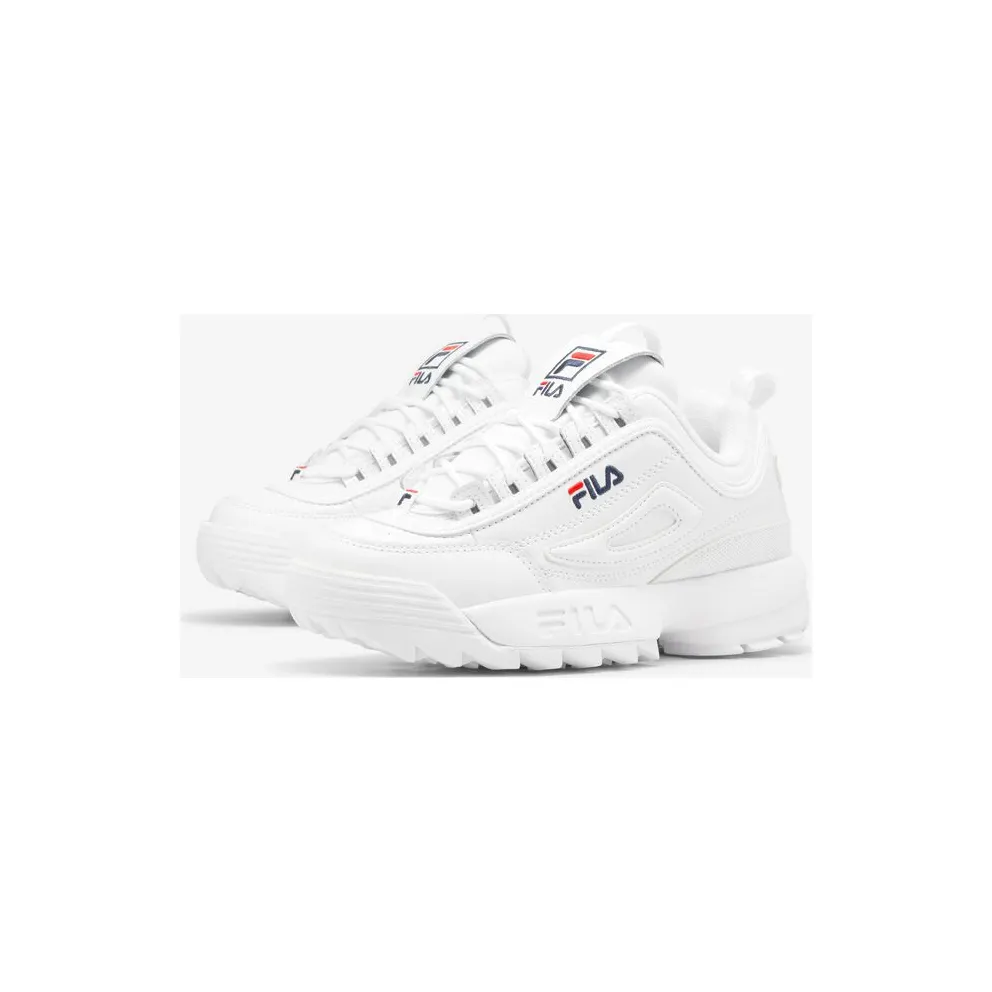 Fila Disruptor 2 White Navy Red