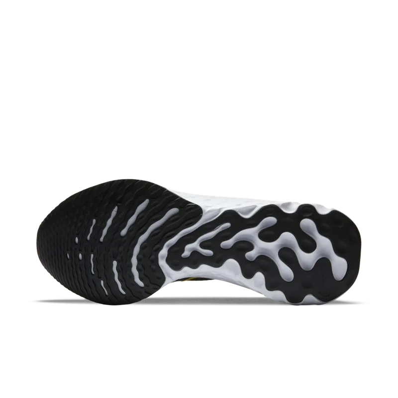 Nike React Infinity Run Flyknit Black Sonic Yellow Black/White/Anthracite (CD4371-013)