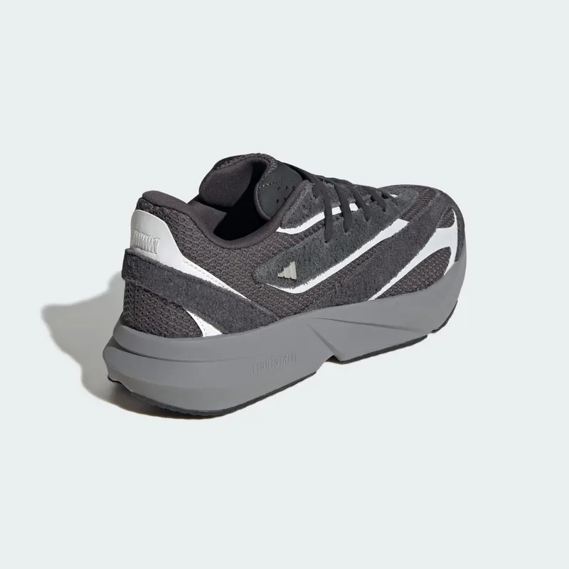 Adidas Lightblaze Shoes Carbon / Silver Metallic / Crystal White (JQ9974)