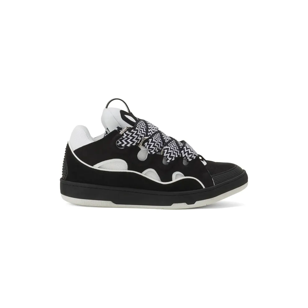 Lanvin Zigzag Lace-up “Black/White” (FU-SKDK12 BICO-E25 1000)