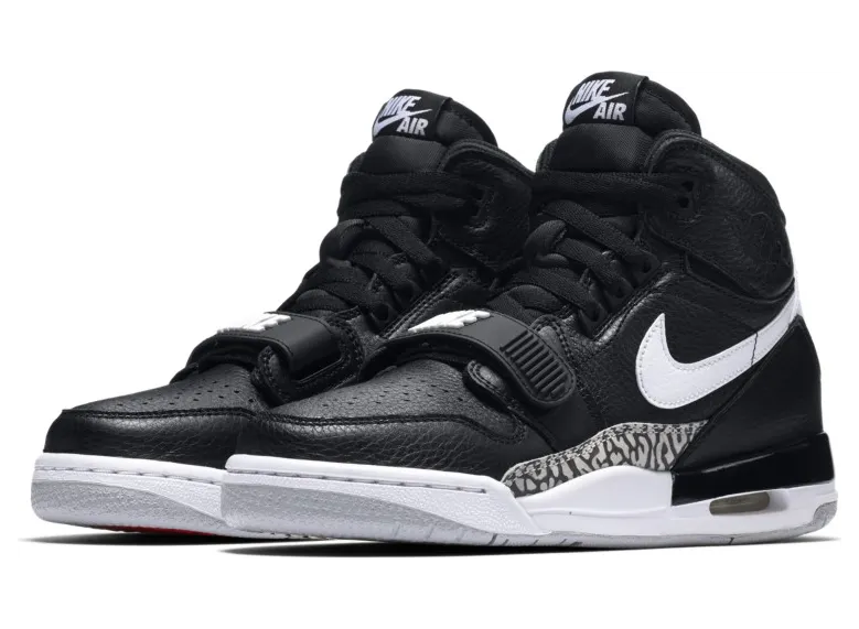 Jordan Legacy 312 Black White (GS)