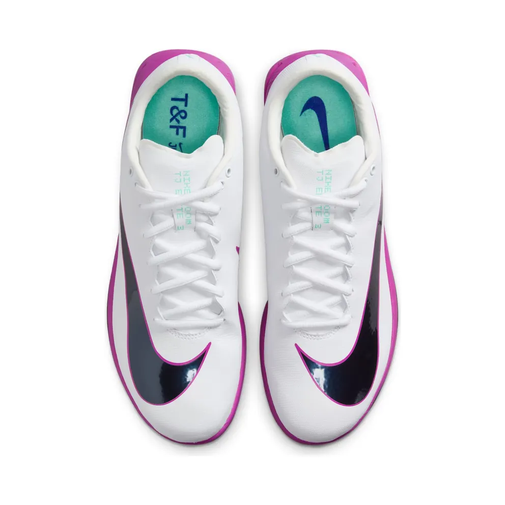 Nike Triple Jump Elite 3 White Hyper Turquoise Obsidian (HV6425-101)