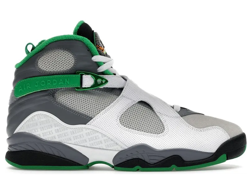 Jordan 8 Retro University of Oregon PE Pure Platinum (AJ8-1300135)