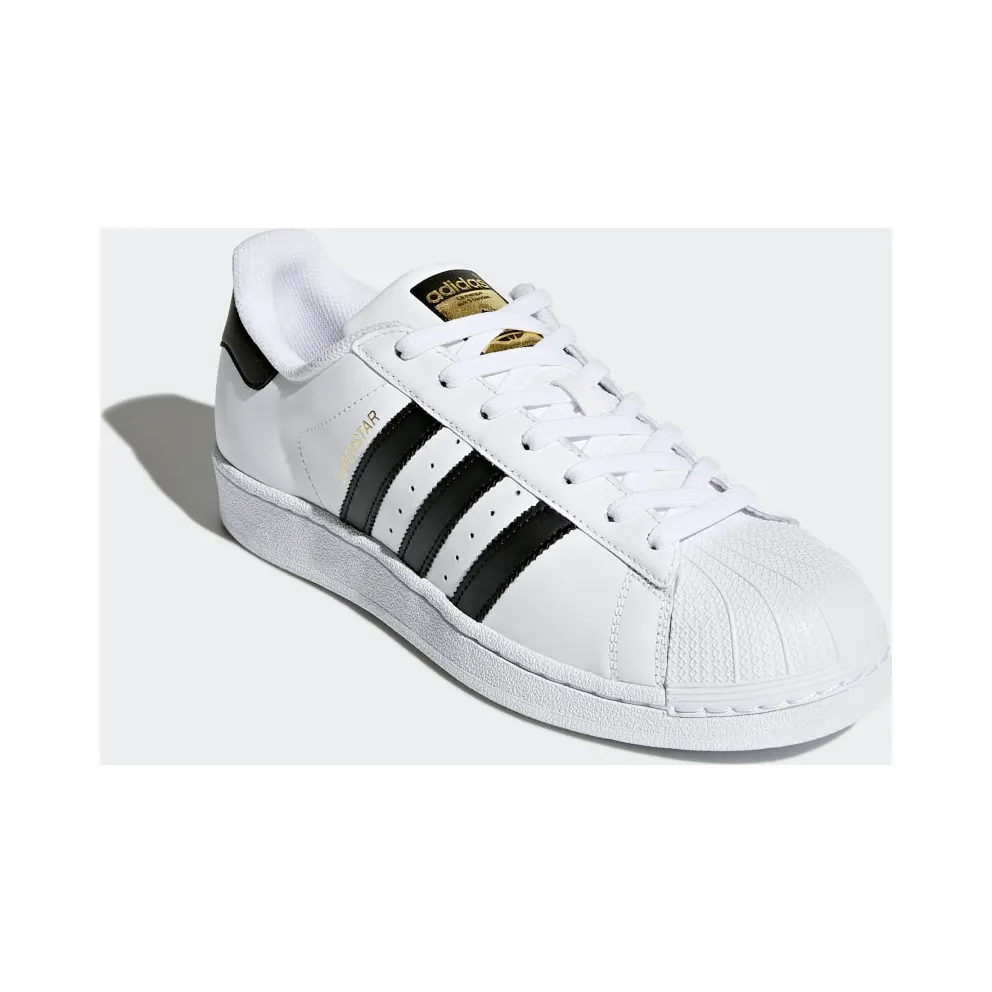 Adidas Superstar White ‘Gold Tongue’ (C77124)