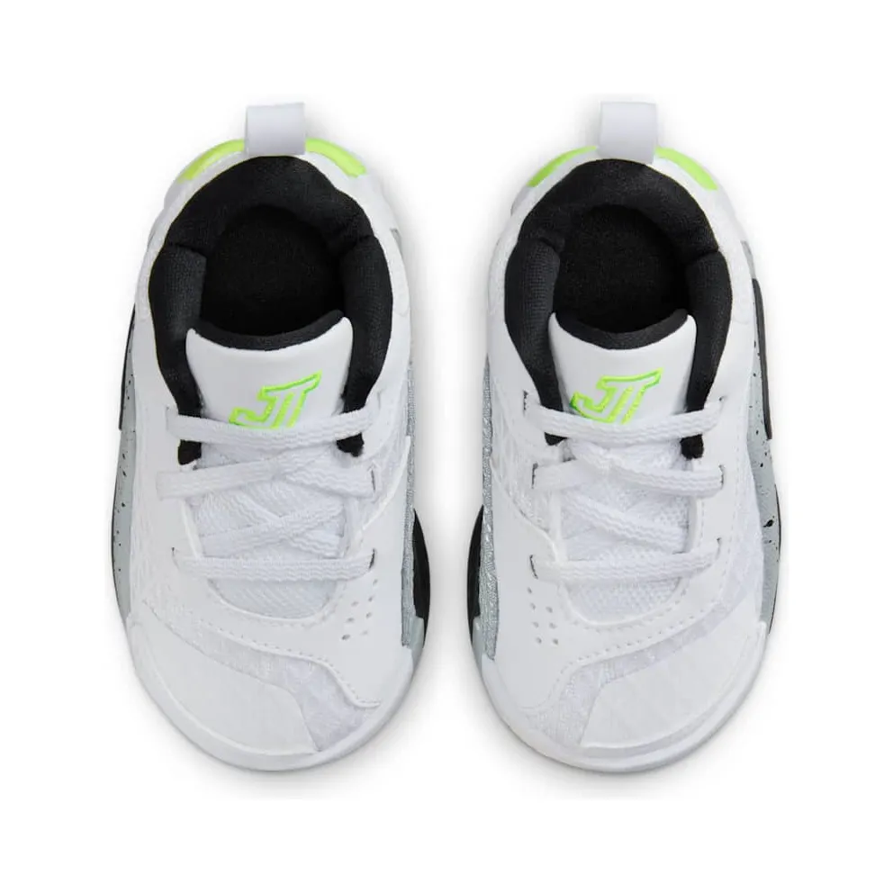 Jordan Tatum 2 White Black Wolf Grey Electric Green (FJ6461-100)