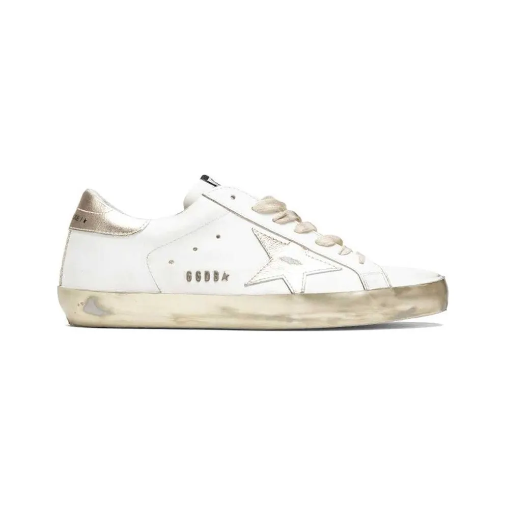 Golden Goose Super-Star White Gold Sparkle (GMF00101.F000316.10272)