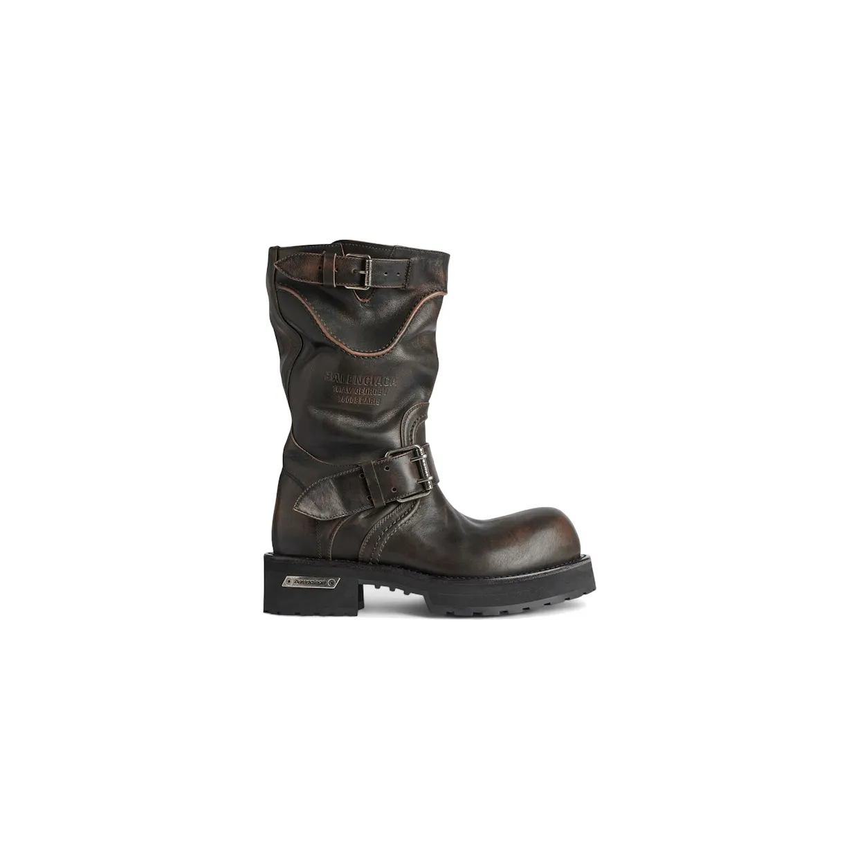 Balenciaga Venom Boot Brown (833581 WCAL2 2824)