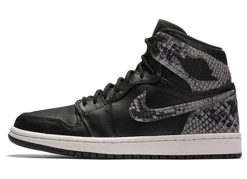 Jordan 1 Retro High Black Snake (W) “Black / Phantom” (AH7389-014)