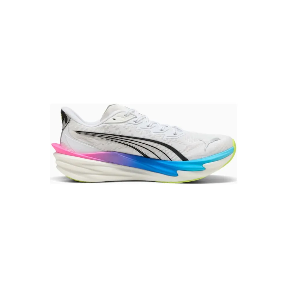 Puma Deviate Nitro Puma White / Poison Pink / Ultra Blue (312123-10)