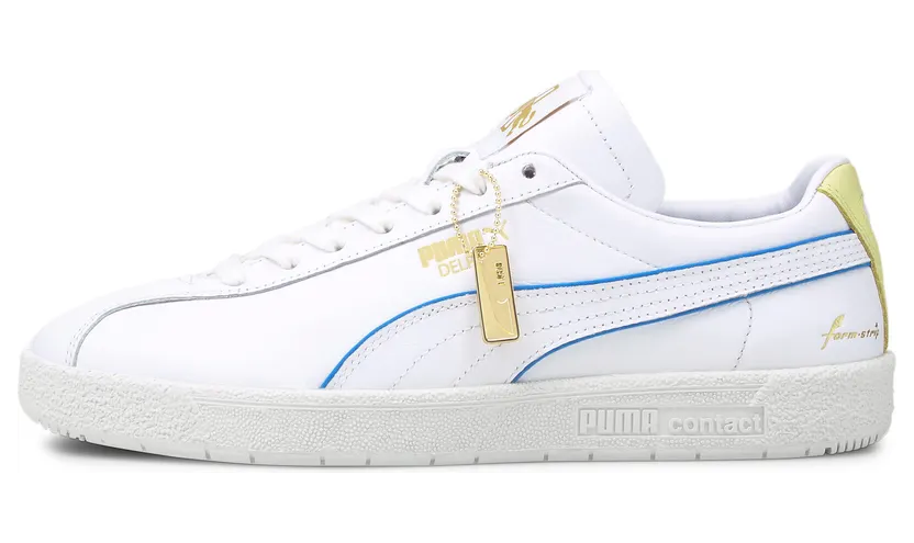 Puma Delphin Rudolf Dassler Legacy Formstrip Grijs/Geel/Wit (374979-01)