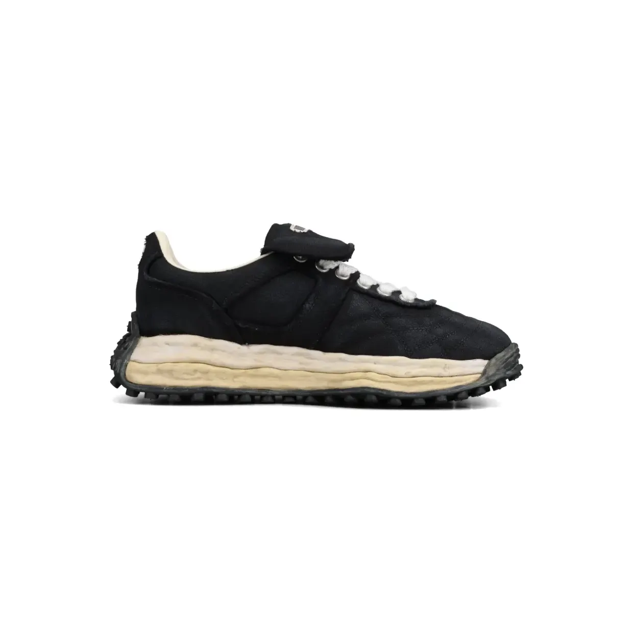 Maison Mihara Yasuhiro Scott mit Schnürung “Black” (MMY25FA15FW706018)