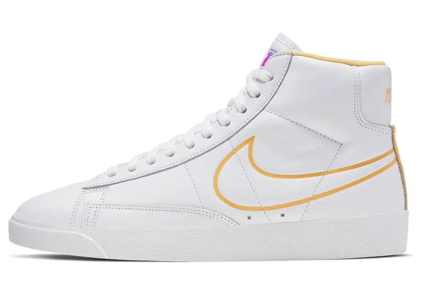 Nike Blazer Mid ‘White Topaz’ White/Topaz Gold-Clear (CJ3643-100)