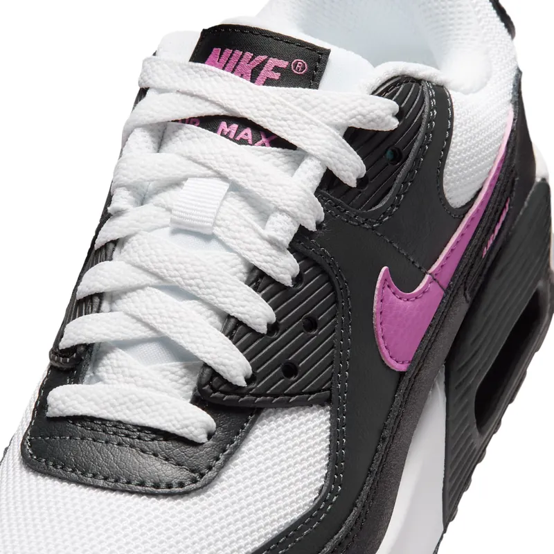 Nike Air Max 90 White/Black/Anthracite/Playful Pink (IQ0098-104)