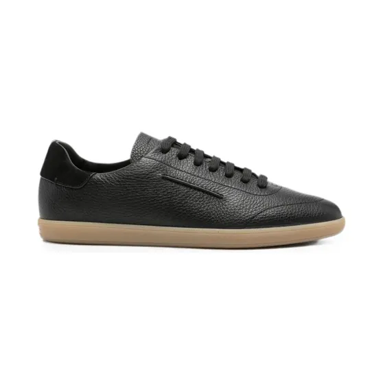 Zegna mit gekörnter Textur “Black” (RLHCVNS8219Z)