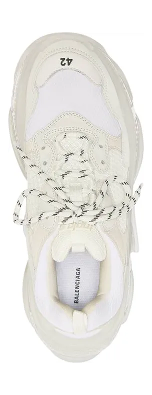 Balenciaga Triple S Clear Sole White (541624W2FB19000) (5)