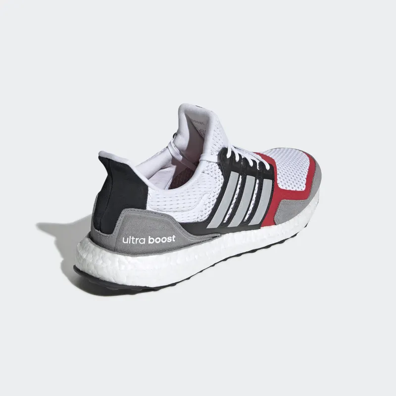 adidas Ultra Boost S&L White Grey Scarlet Cloud White/Grey Two/Scarlet (EF2027)