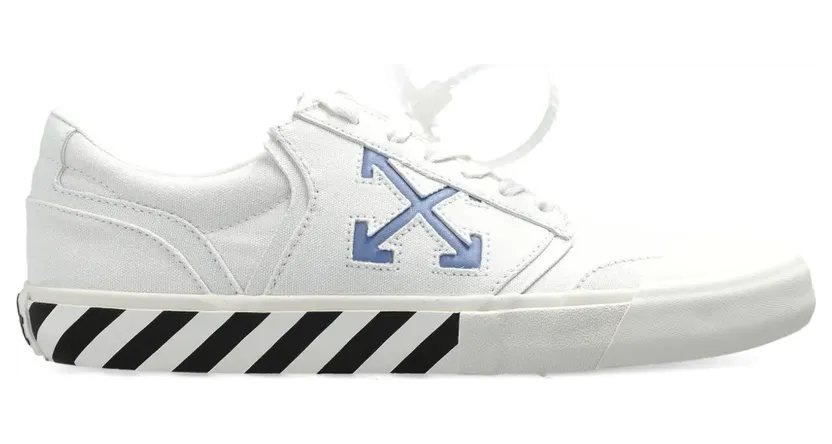 Off-White Arrow gestreepte sneakers – Wit (OMIA2A2F25FAB0010140)