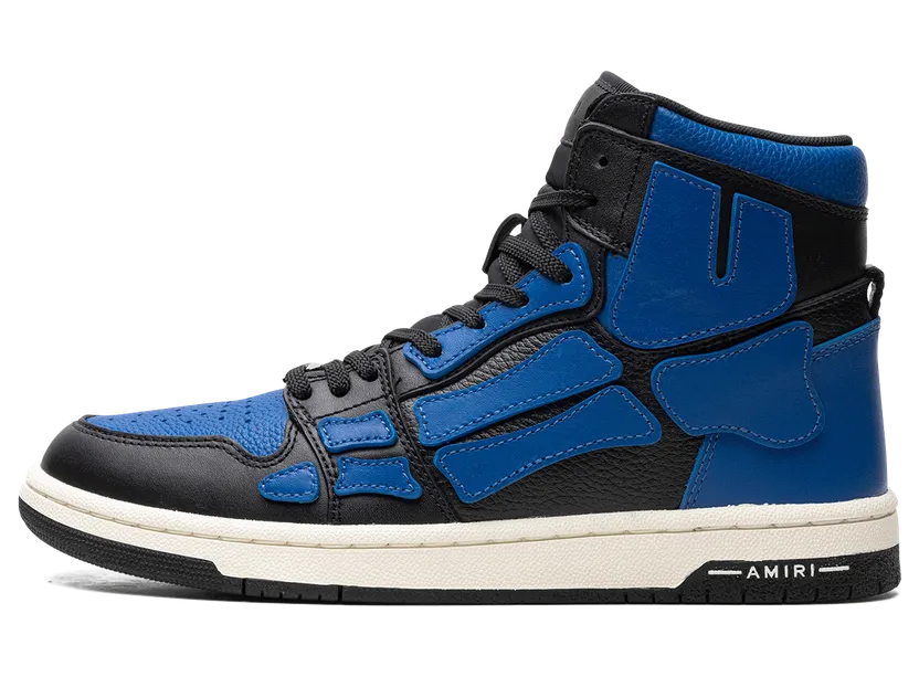 AMIRI Skel Panelled High Top Blue Black (MFS002-013)