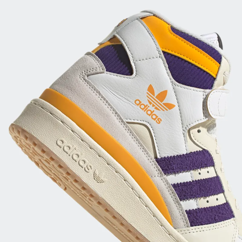 Adidas Forum 84 High Cream White / Collegiate Purple / Collegiate Gold (GX9054)