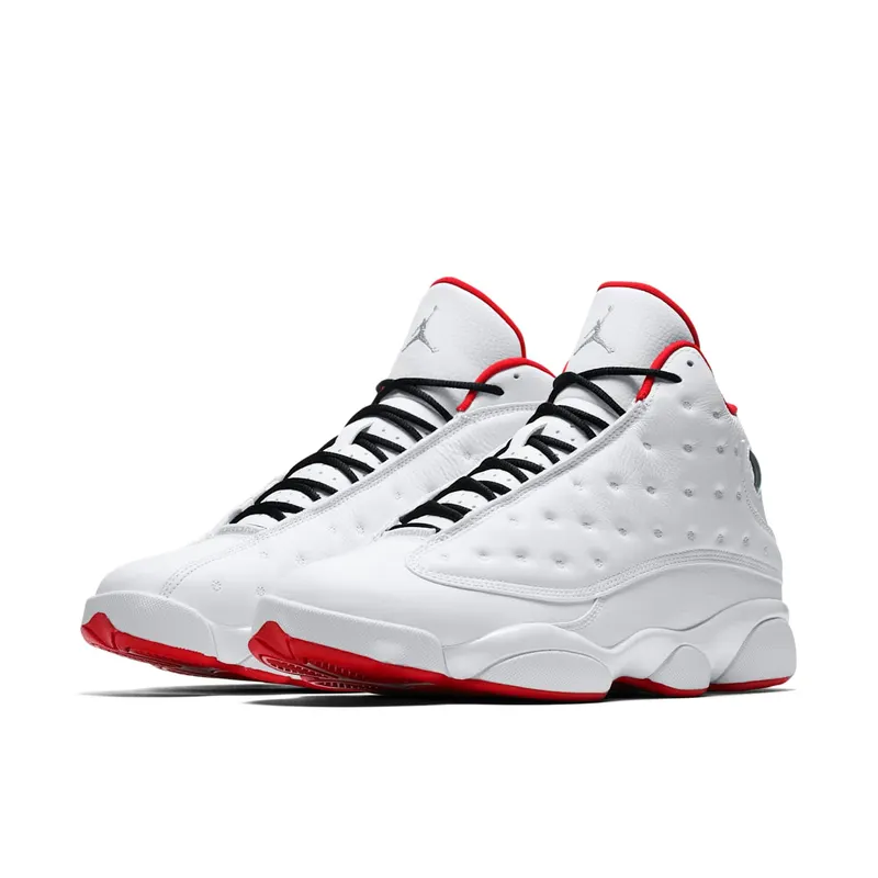 Jordan 13 Retro Alternate History of Flight White/Metallic Silver-University Red (414571-103)