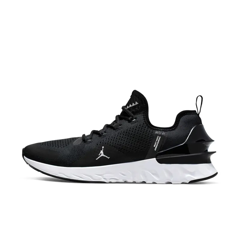Jordan React Havoc Black White Black/White-Metallic Silver (AR8815-001)