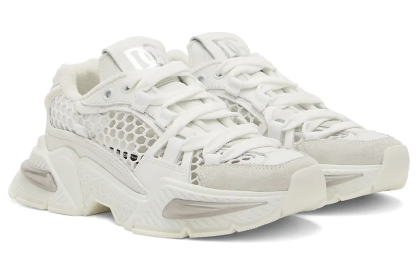 Dolce & Gabbana White Airmaster Sneakers (CK1984 AY030) (4)