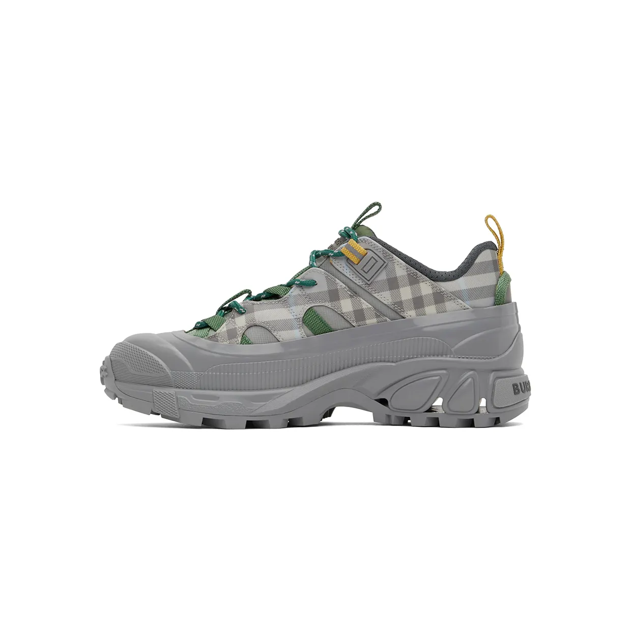 Burberry Grey Arthur Low-Top Sneakers (8050940) (3)