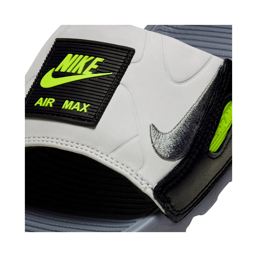 Nike Air Max 90 Slide Smoke Grey Volt Black (W) Smoke Grey/Volt-Black-Smoke Grey (CT5241-001)