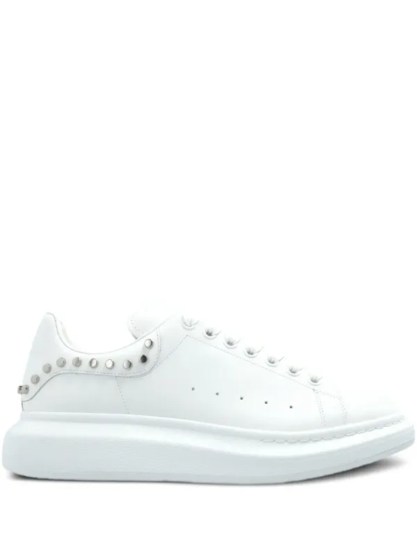 Alexander McQueen Oversized sneakers verfraaid studs – White (837460WIAGM)