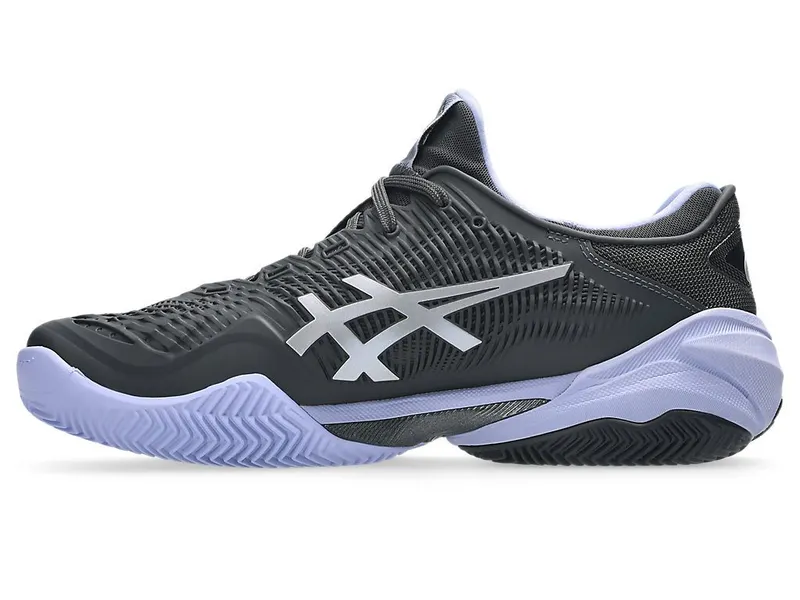 ASICS COURT FF 3 CLAY NIGHT ENERGY “Graphite Grey / Pure Silver” (1041A570-020)