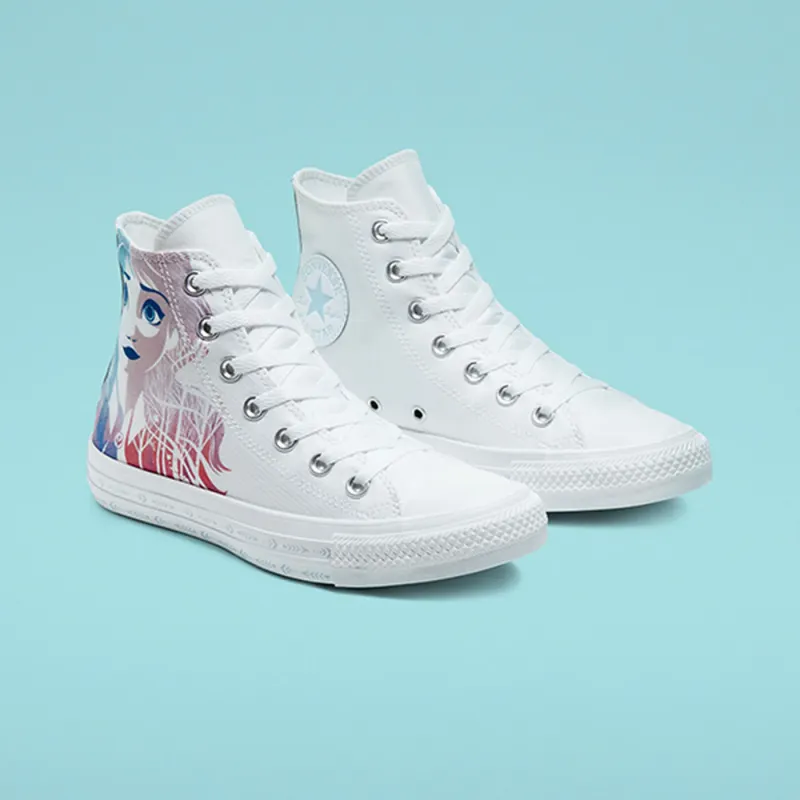 Converse Chuck Taylor All-Star Hi Frozen 2 White White/Multi-White (167357C)