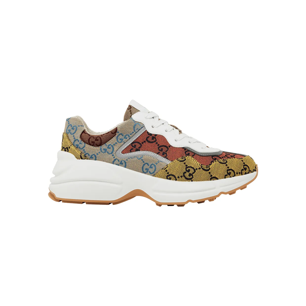 Gucci Rython GG Multicolor White (W) (_663681 2UZJ0 7064)