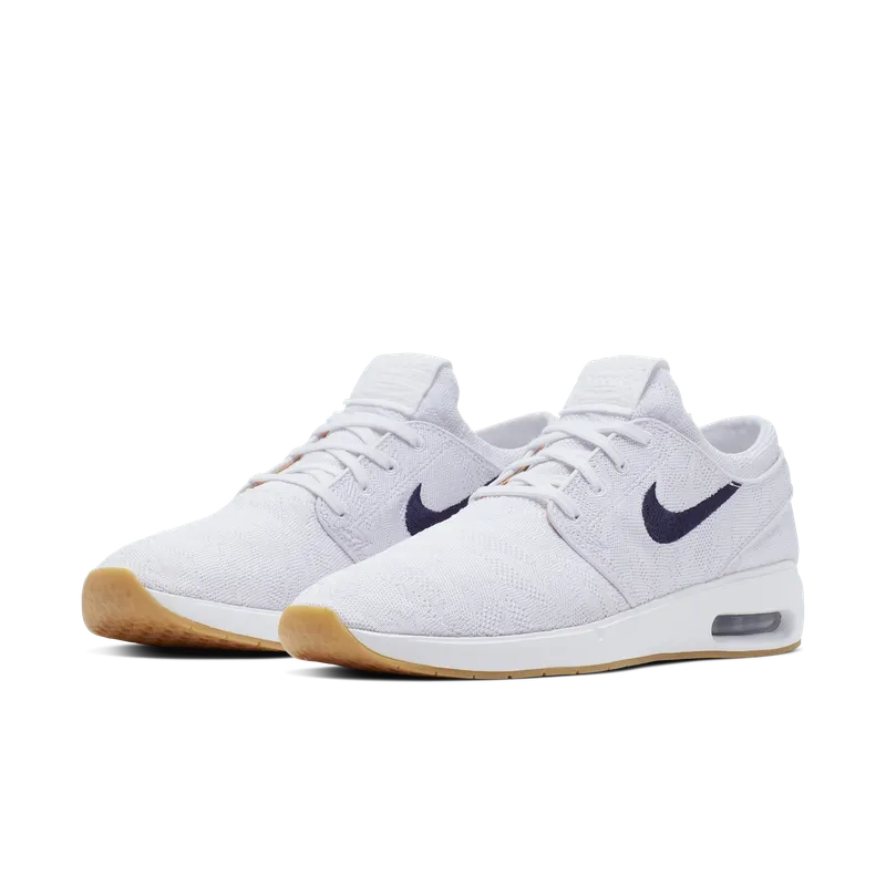 Nike SB Air Max Janoski 2 White/Celestial Gold White/Celestial Gold-Gum Light Brown-Obsidian (AQ7477-102)