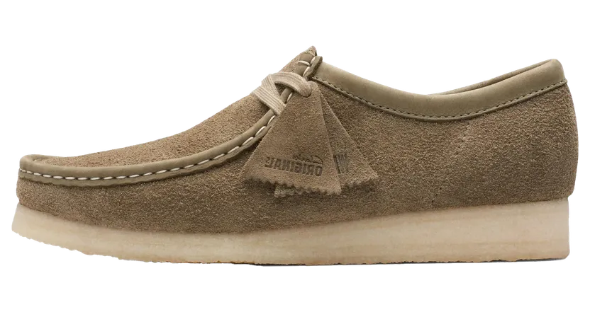 Clarks Wallabee “Pale Khaki Suede” (26175710)