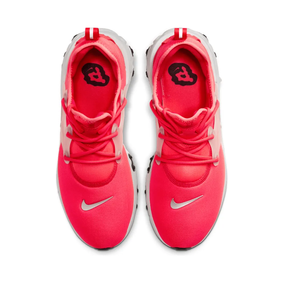 Nike React Presto Laser Crimson Laser Crimson/Off White-Black-Metallic Silver (CK4538-600)