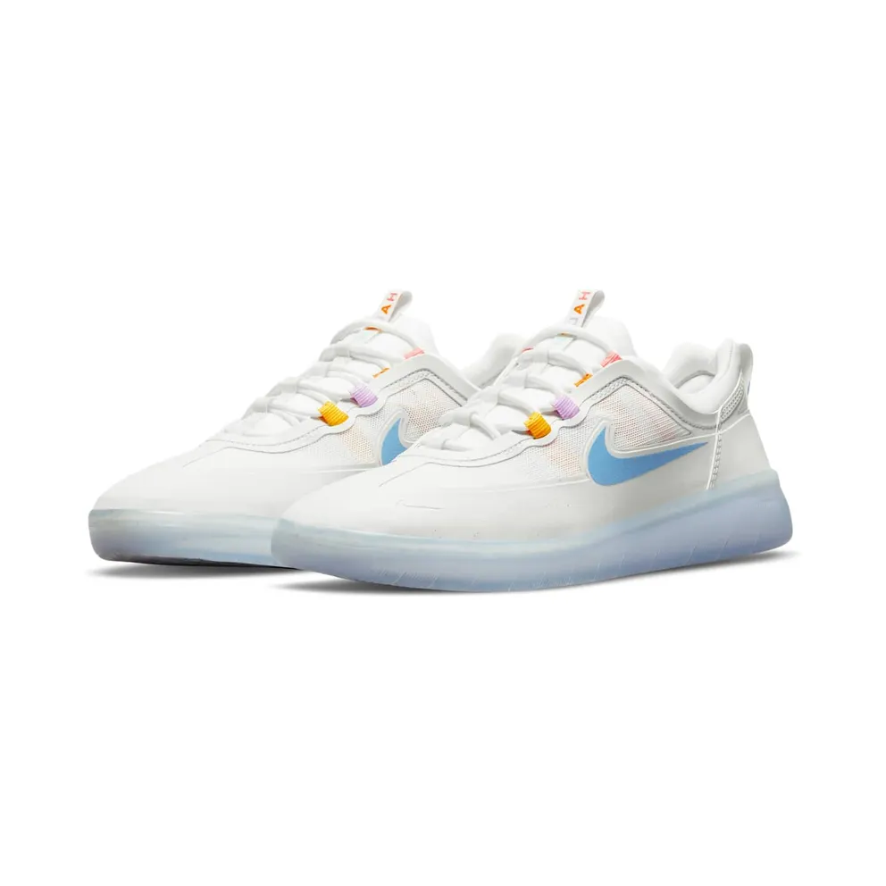 Nike SB Nyjah Free 2 Summit White Icy Sole “Summit White / Pink Salt / Lilac / Coast” (BV2078-106)