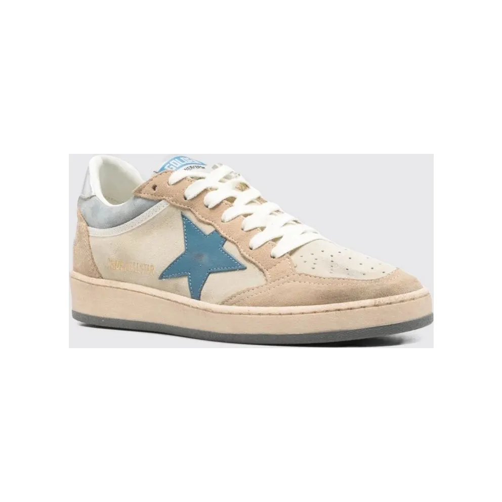 Golden goose Ball Star Used Leather Sneakers White (GWF00771F00815015876)