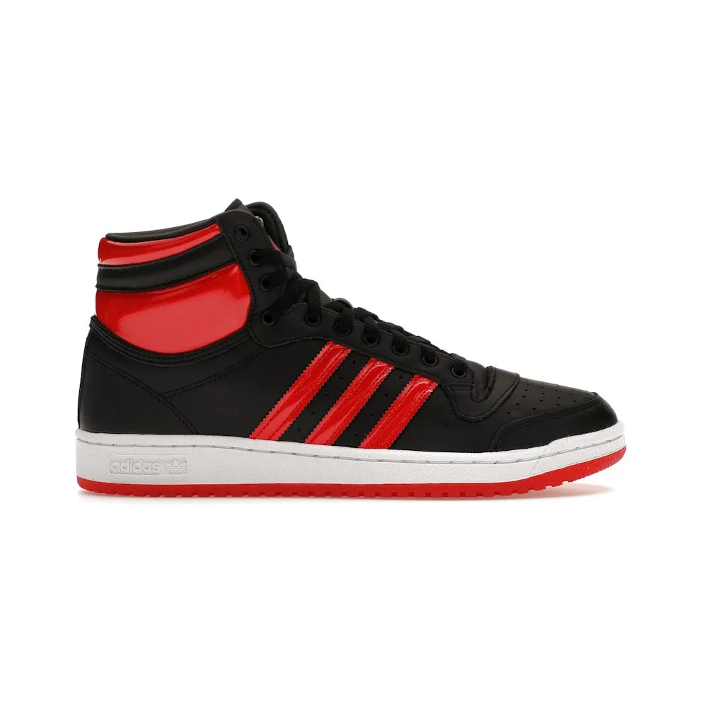 adidas Top Ten Hi Core Black Vivid Red Patent (GW1615)