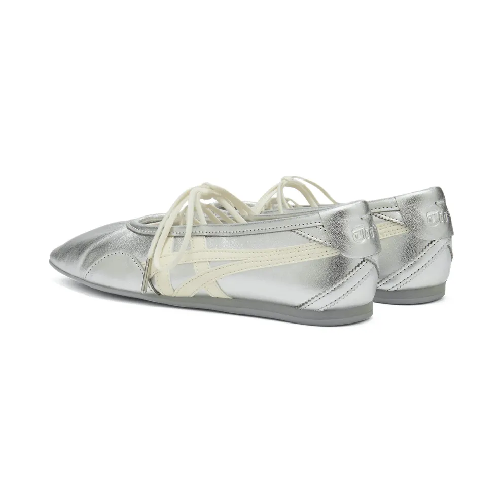 Onitsuka Tiger Womens Gymnarina “Silver Cream” (1182A754-020)