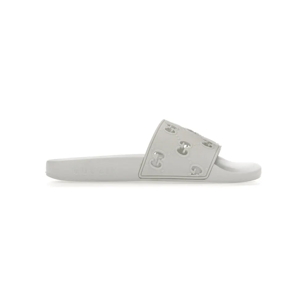 Gucci Slide White Rubber (W)