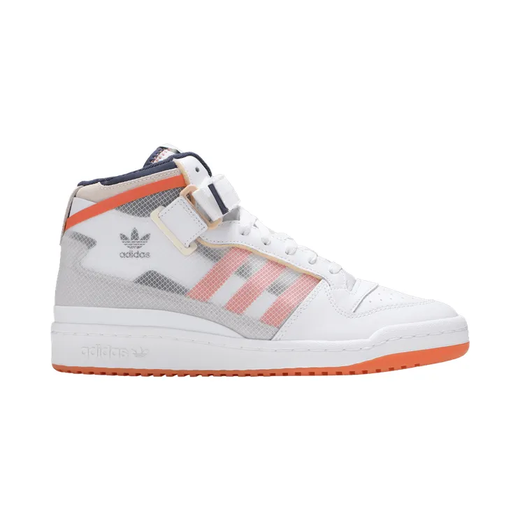 adidas Forum Mid TT White Acid Orange (FY4707)